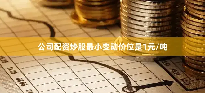 公司配资炒股最小变动价位是1元/吨