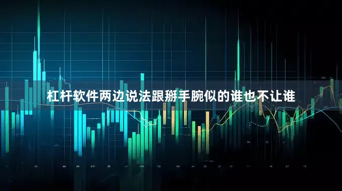 杠杆软件两边说法跟掰手腕似的谁也不让谁