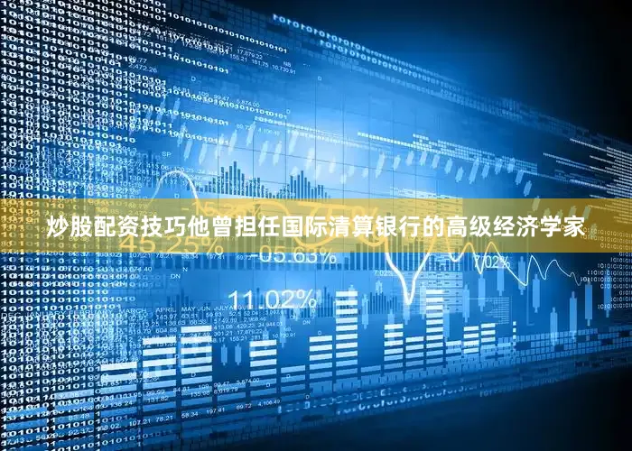 炒股配资技巧他曾担任国际清算银行的高级经济学家