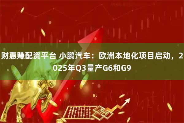 财惠赚配资平台 小鹏汽车：欧洲本地化项目启动，2025年Q3量产G6和G9