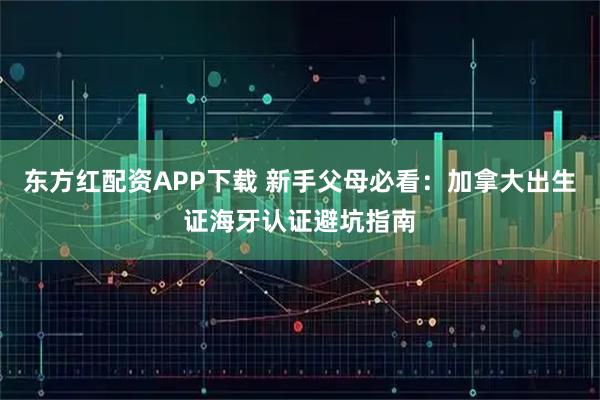 东方红配资APP下载 新手父母必看：加拿大出生证海牙认证避坑指南